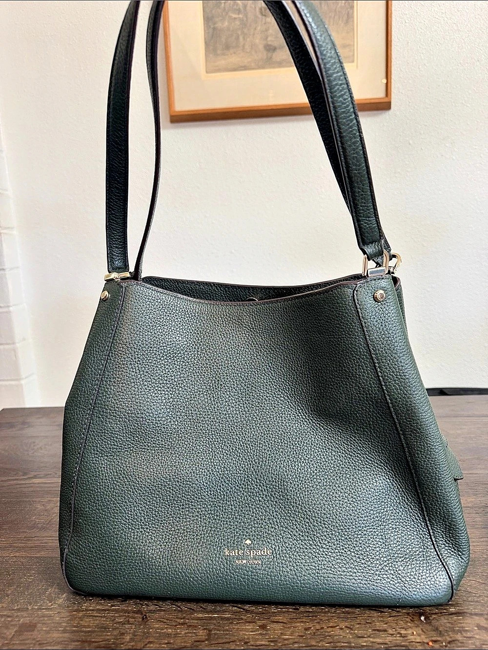 Kate Spade Green Shoulder Bag